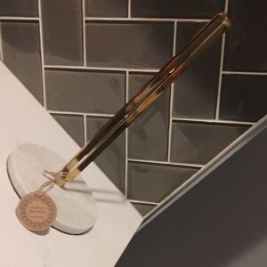 Better Homes And Gardens Gold and White Paper Towel Holder